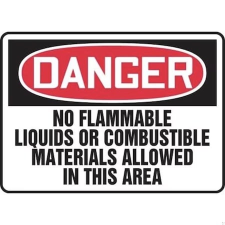 Accuform OSHA DANGER SAFETY SIGN NO MCHL146VS MCHL146VS